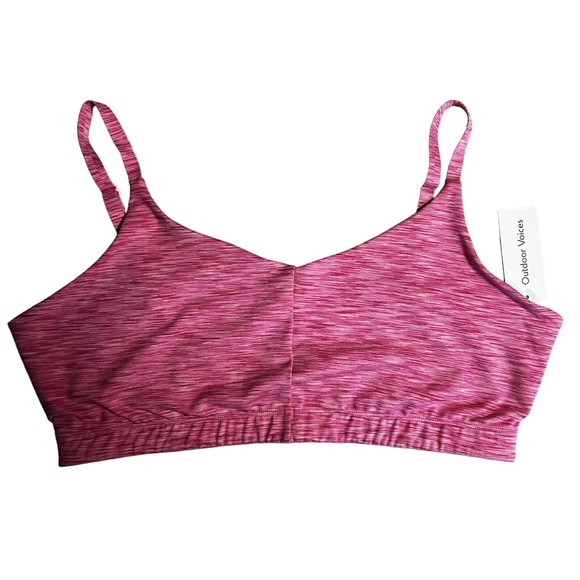 Outdoor Voices Other - Outdoor Voices Flow Bralette, Sport Yoga Bra, Wild Pink, Womens XXXL (3X), NWT